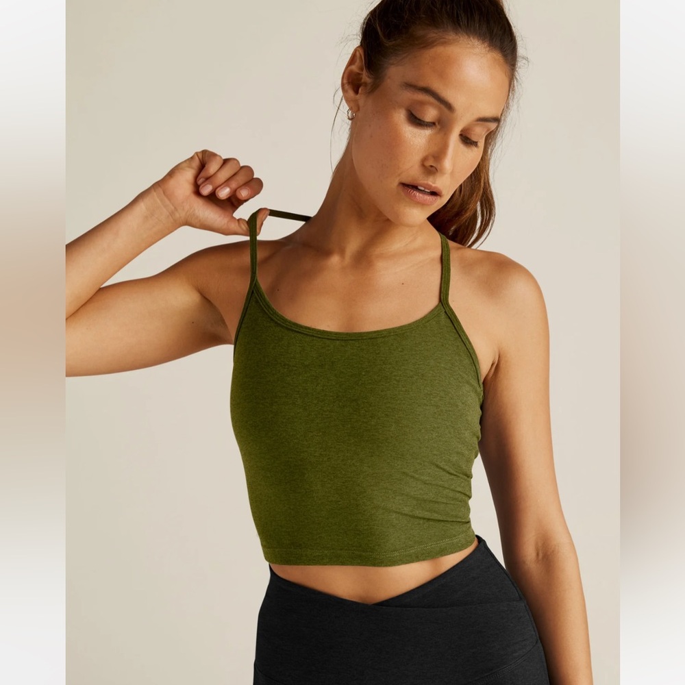 Beyond Yoga Spacedye Slim Racerback Cropped Tank